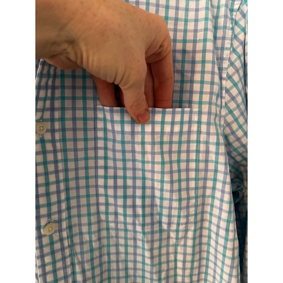 Vineyard Vines Classic Fit Murray Gingham Button Down Shirt Men's Size S - Picture 4 of 6